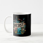 Residenzstatue des Liberty Protest Kaffeetasse (Links)