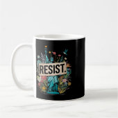 Residenzstatue des Liberty Protest Kaffeetasse (Links)