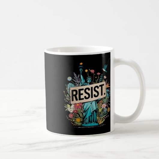 Residenzstatue des Liberty Protest Kaffeetasse (Rechts)