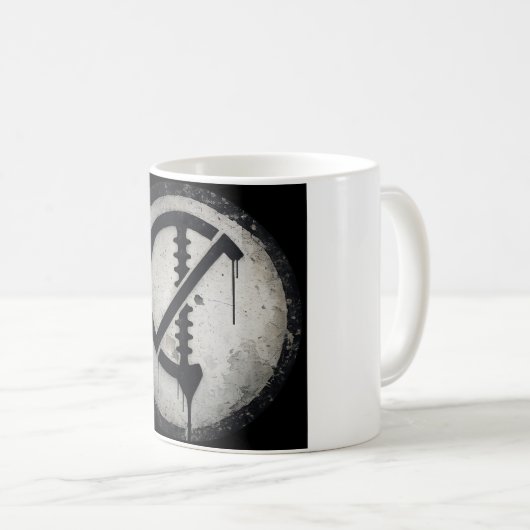 Residual Ink cup Kaffeetasse (VorderseiteRechts)