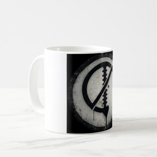 Residual Ink cup Kaffeetasse (Vorderseite Links)