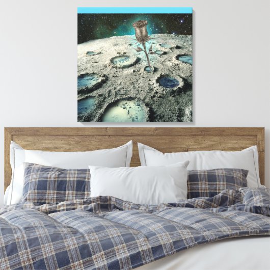 RESILIENCE Leinwand Mauer Art | m3galleryStudio (Insitu (Schlafzimmer))