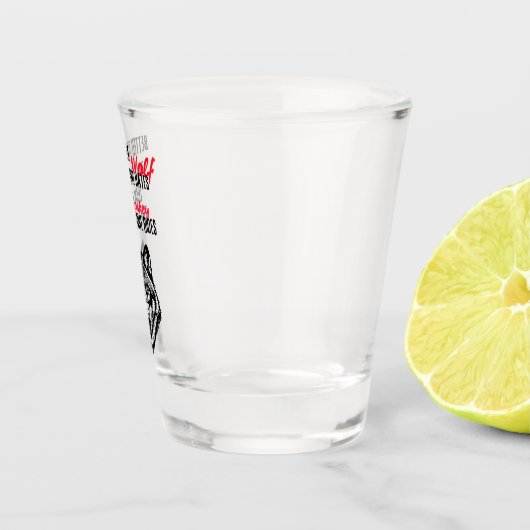 Resilience, self-worth, and independence schnapsglas (Rechts)