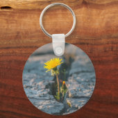 Resilient Dandelion Rock Keychain Schlüsselanhänger (Rückseite)