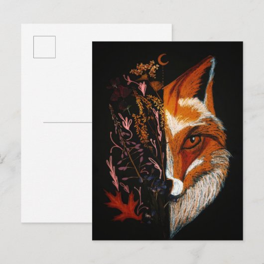 Resilient Fox Postkarte (Vorne/Hinten)