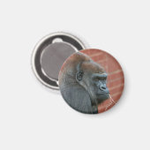 Resilient Gorilla Mother Magnet (Vorderseite/Rückseite)