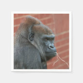 Resilient Gorilla Mother Serviette (Vorderseite)