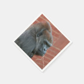 Resilient Gorilla Mother Serviette (Ecke)