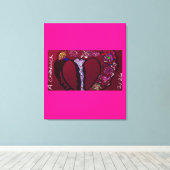 Resilient Heart Leinwanddruck (Insitu (Holzboden))