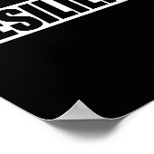 Resilient Mental Strength Self-esteem Motivation R Poster (Ecke)