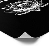 Resilient Mental Strength Self-esteem Motivation R Poster (Ecke)