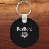 Resilient Mental Strength Self-esteem Motivation R Schlüsselanhänger (Vorderseite)