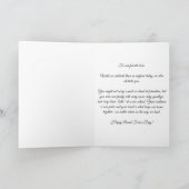 Resilient Military Child Armed Forces Day Karte (Innenseite)