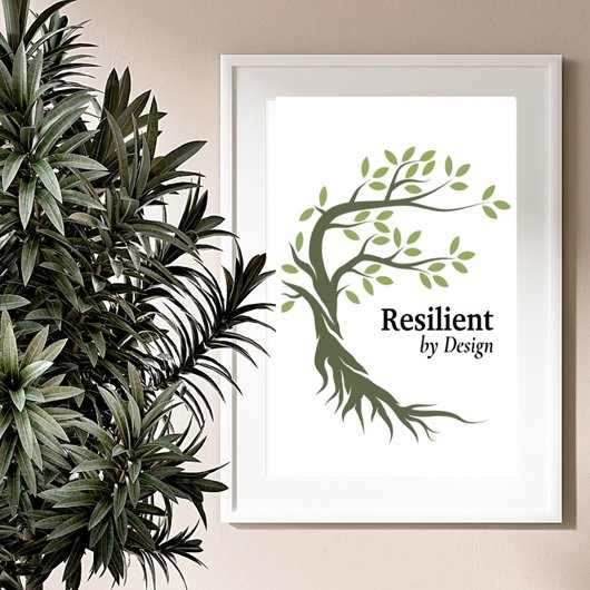 RESILIENT NACH DESIGN MOTIVIEREND POSTER