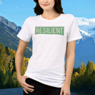 RESILIENT Statement Shirt – Stärke • Wachstum