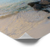 Resilient tree, soft coastal Caribbean Poster (Ecke)