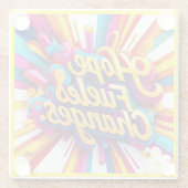 "Resiliente Soul" Glasuntersetzer (Rückseite)