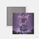 Resilientes Soul Magnet (Vorderseite/Rückseite)