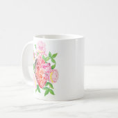 Resilienz & Bloom - Mosaikherz Tasse (Vorderseite Links)