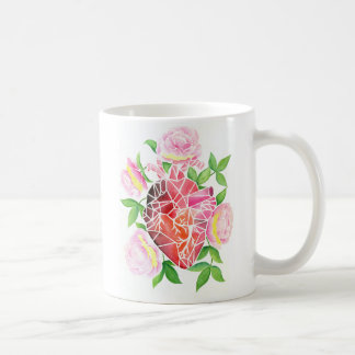 Resilienz & Bloom - Mosaikherz Tasse
