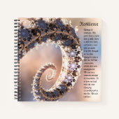 Resilienz-Hardcover Notizblock (Vorderseite)