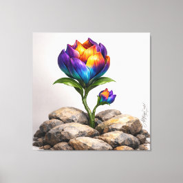 Resilienz (lila Ausgabe) Leinwanddruck