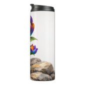 Resilienz (lila Ausgabe) Thermosbecher (Nach rechts gedreht)