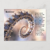 Resilienz Postkarte (Vorderseite)