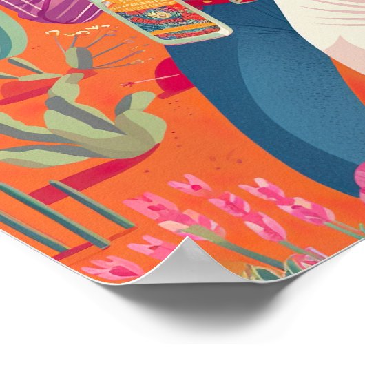 Resilienz, Power und Unternehmen: Ein Portrait Poster (Ecke)