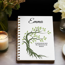 RESILITÄT VON DESIGN Modernes Personalisiert Notizblock