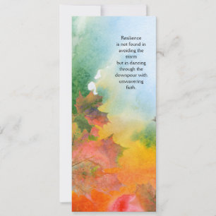 Resiliziumkarte Einladung