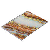 Resin Spiral Foto Notebook Notizblock (Linke Seite)