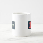 Resist 47 Periodisches Trump-Element Kaffeetasse (Mittel)