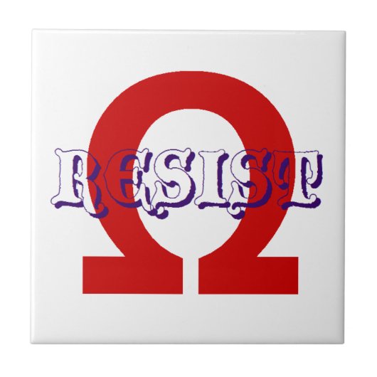 Resist action fliese (Vorderseite)