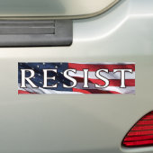 Resist - Autoaufkleber Flag (Auf Auto)