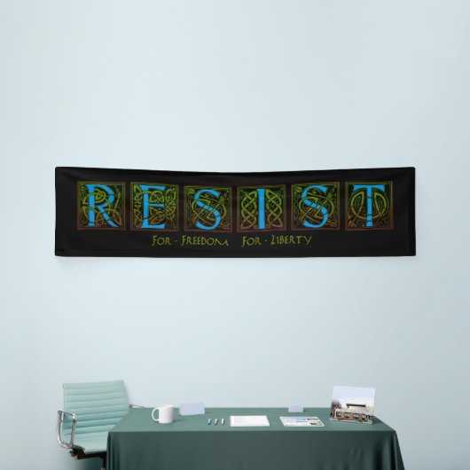 Resist Banner (Messeveranstaltung)