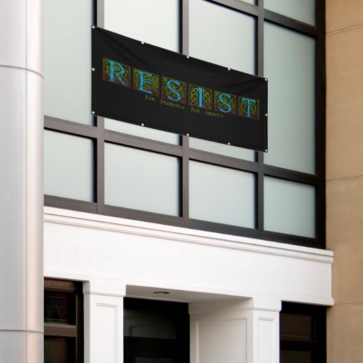 Resist Banner (Äußeres Gebäude)