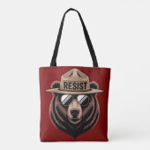 Resist Bear Ranger Tasche (Rückseite)