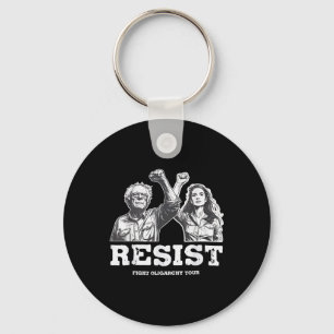 Resist Bernie Sanders Freedom US National Service Schlüsselanhänger