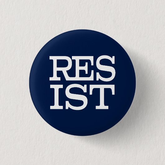 Resist Button (Vorderseite)
