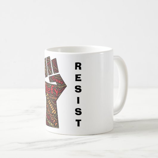 Resist Coffee Tasse (VorderseiteRechts)