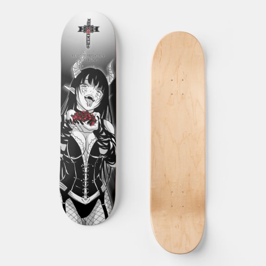 Resist D Skateboard (Vorderseite)
