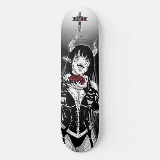 Resist D Skateboard (Vorderseite)