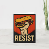 Resist Dc Sandwich Thrower Karte (Vorderseite)