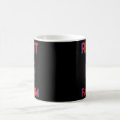 Resist Faschismus Top Kaffeetasse (Mittel)