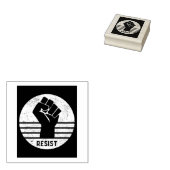 Resist Fist Briefmarke Gummistempel (Stempel)