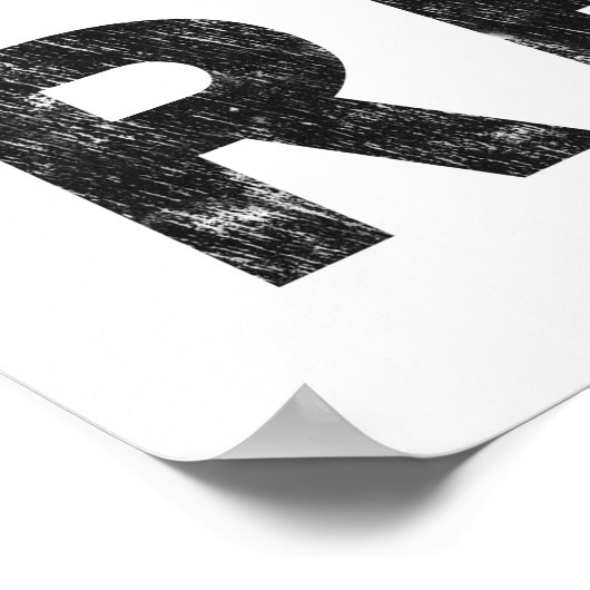 Resist Fist Poster (Ecke)