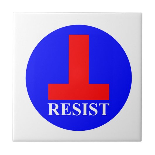 Resist Fliese (Vorderseite)