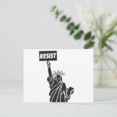 Resist_for_Liberty Postkarte (Stehend Vorderseite)