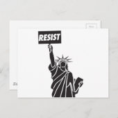 Resist_for_Liberty Postkarte (Vorne/Hinten)